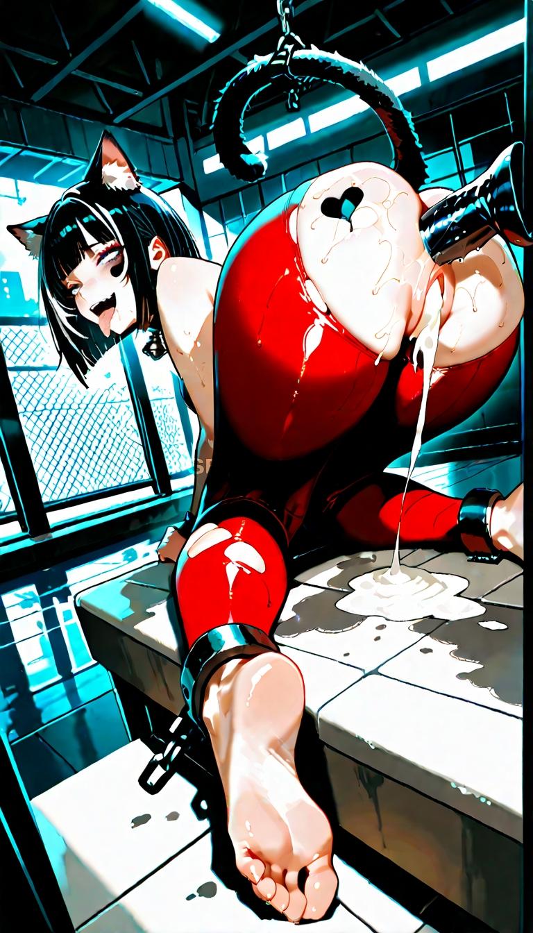 Bondage porn image: 6aaa19ofec5a9b2966o29522, double penetration, amazing quality, very aesthetic, high detail, cinematic lighting, sharp focus, high contrast, smooth shading, full body view, position girl side view…